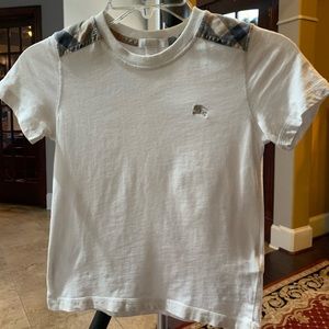 White Burberry Shirt